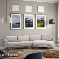 Johann Jakob Ecksofa Rotondo-3092 Kat. SK30, T88/ 23 silver grey Discount