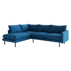 Livetastic Ecksofa Samos blau Online