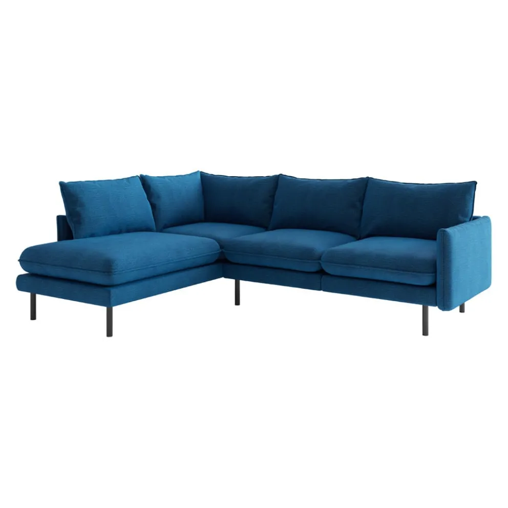 Livetastic Ecksofa Samos blau Online