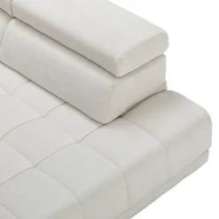 Beldomo Style Ecksofa Spliff-S off-white Discount