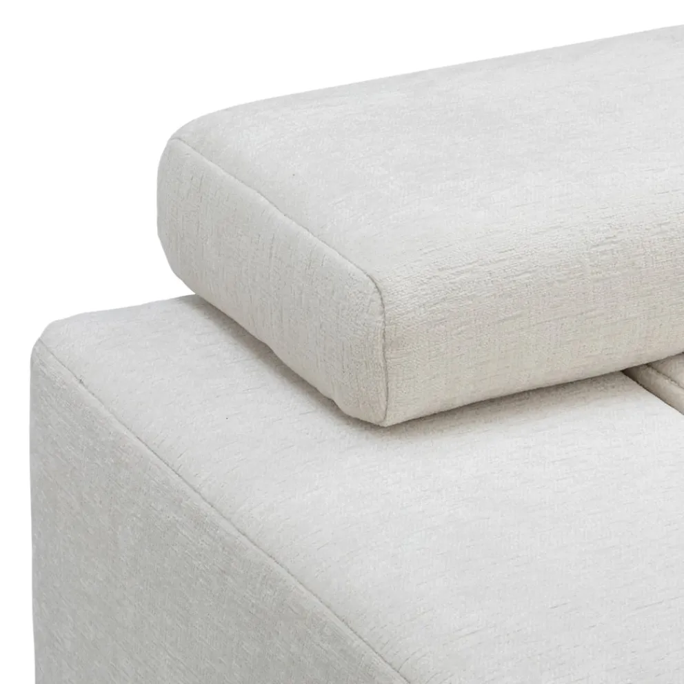 Beldomo Style Ecksofa Spliff-S off-white Discount