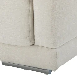 Beldomo Style Ecksofa Spliff-S off-white Clearance
