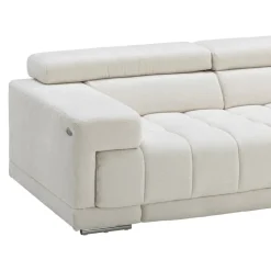 Beldomo Style Ecksofa Spliff-S off-white Hot