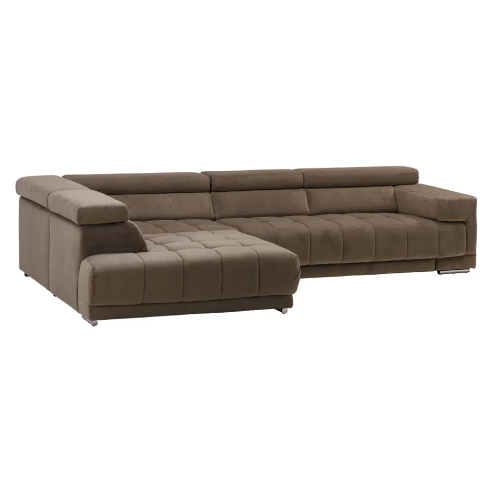 Beldomo Style Ecksofa Spliff-S Kat. 2, Salsa stone New