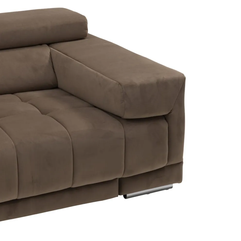 Beldomo Style Ecksofa Spliff-S Kat. 2, Salsa stone New