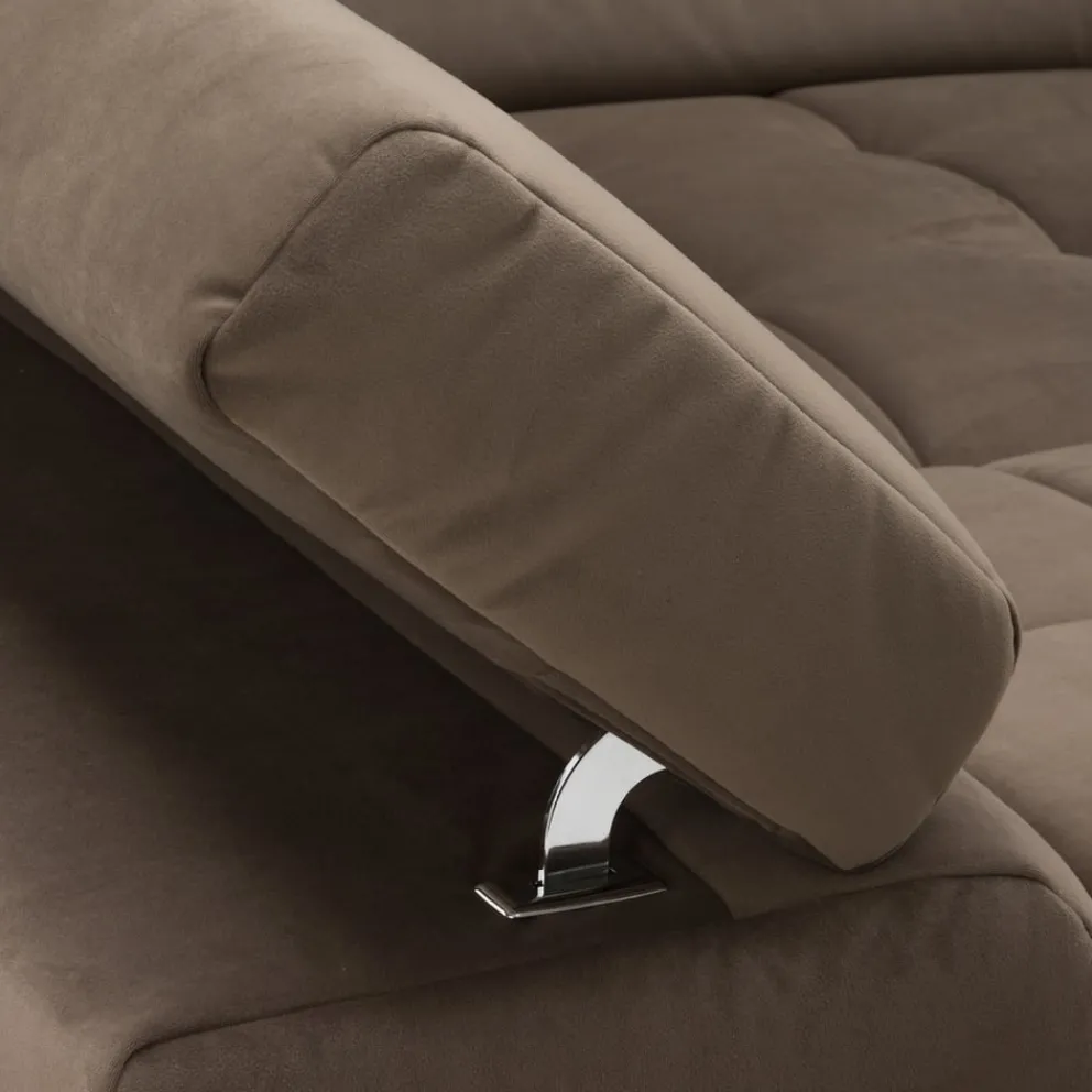 Beldomo Style Ecksofa Spliff-S Kat. 2, Salsa stone New