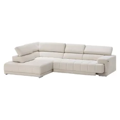 Beldomo Style Ecksofa Spliff-S off-white Hot