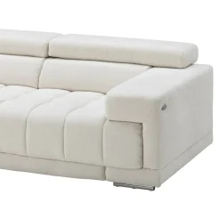 Beldomo Style Ecksofa Spliff-S off-white Hot