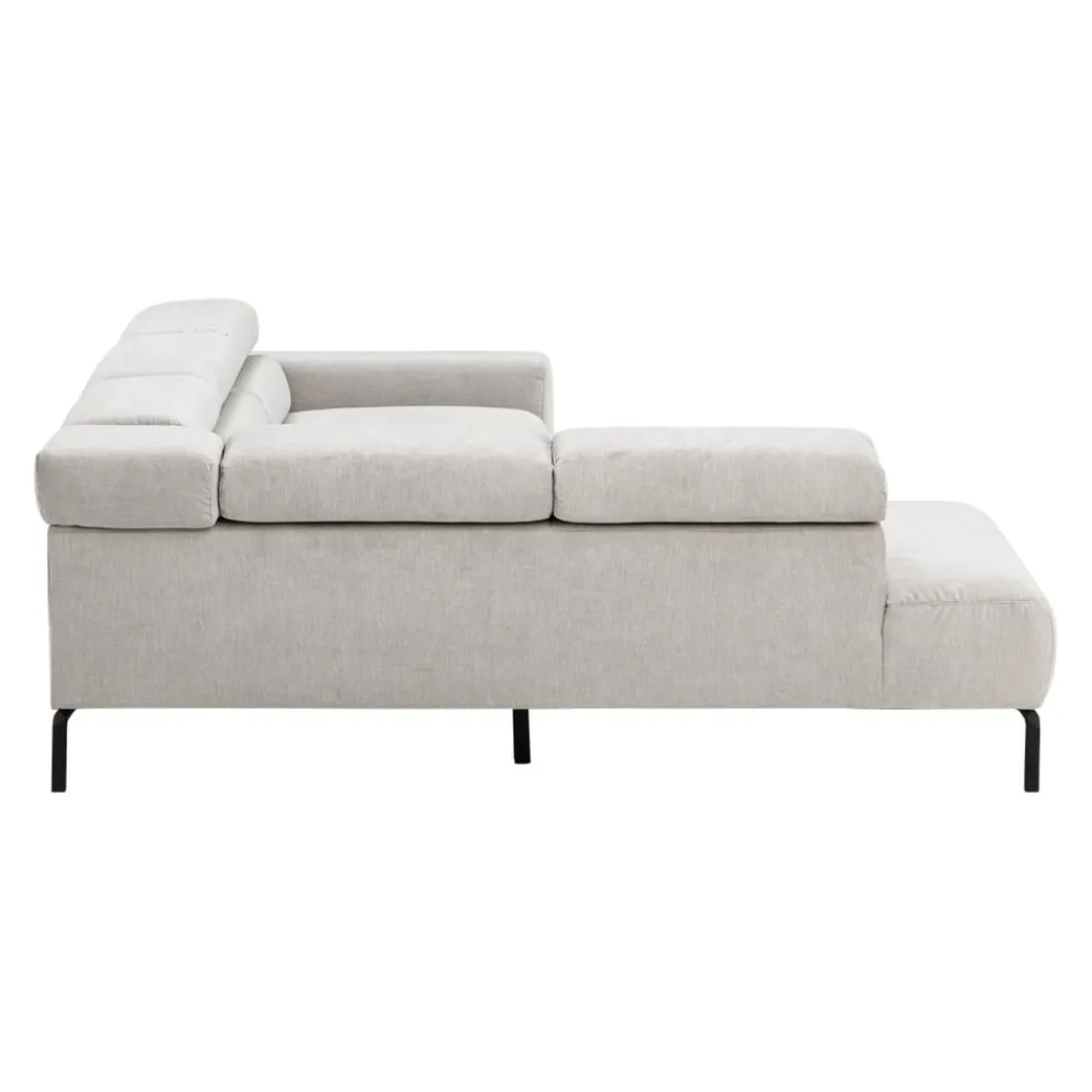 Hom'In Ecksofa Spring hellgrau Best