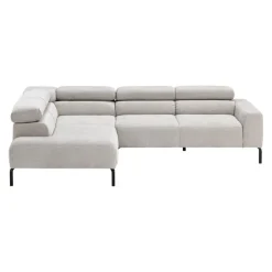 Hom'In Ecksofa Spring hellgrau Best