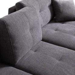 Hom'In Ecksofa Tanika anthrazit Hot