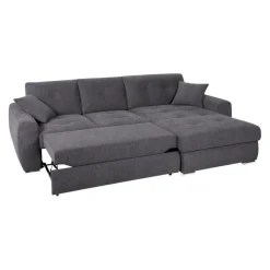 Hom'In Ecksofa Tanika anthrazit Hot