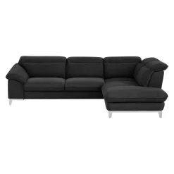 Livetastic Ecksofa Teresa 1S, Boston F002 black Clearance