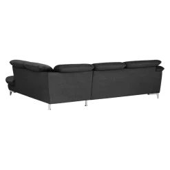 Livetastic Ecksofa Teresa 1S, Boston F002 black Clearance