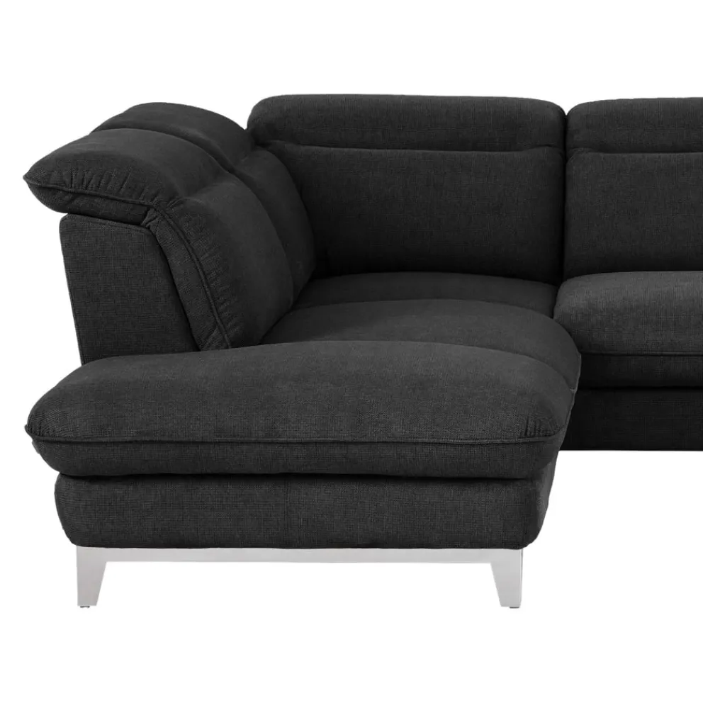Livetastic Ecksofa Teresa 1S, Boston F002 black Outlet