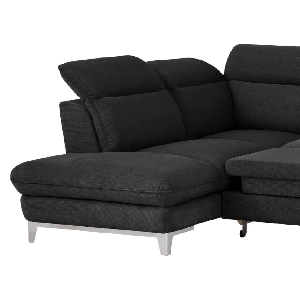 Livetastic Ecksofa Teresa 1S, Boston F002 black Outlet