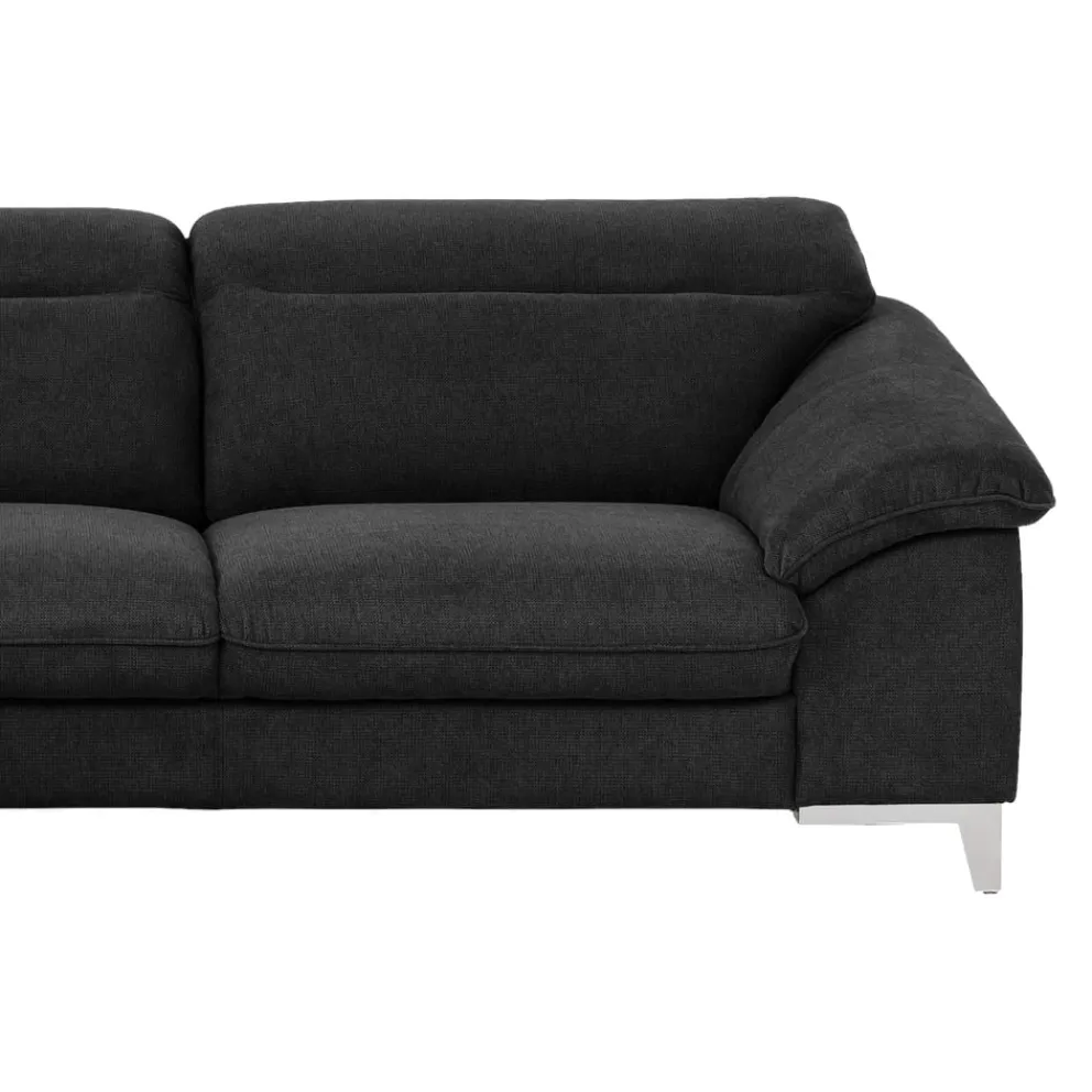 Livetastic Ecksofa Teresa 1S, Boston F002 black Outlet