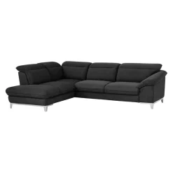 Livetastic Ecksofa Teresa 1S, Boston F002 black Outlet