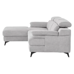 Livetastic Ecksofa Titus silber Discount