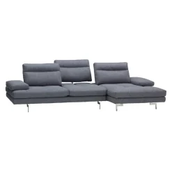 Calia Italia Ecksofa Toby-Wing grau Online