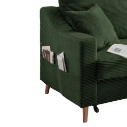 Livetastic Ecksofa Valentina moosgrün Clearance