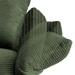 Livetastic Ecksofa Vanilla moosgrün Hot