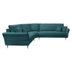 Livetastic Ecksofa Vanilla petrol Outlet