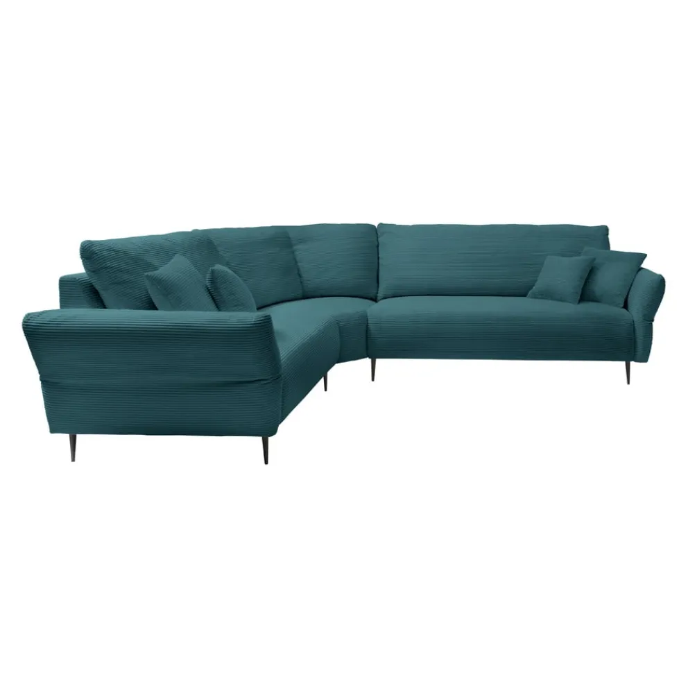 Livetastic Ecksofa Vanilla petrol Outlet
