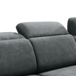 Livetastic Ecksofa Vasto anthrazit New