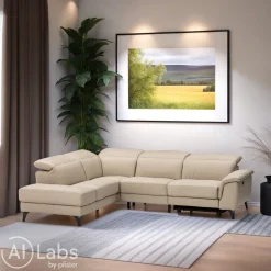 Edition Ecksofa Venus crème