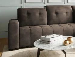 Livetastic Ecksofa Vicari dunkelbraun Hot