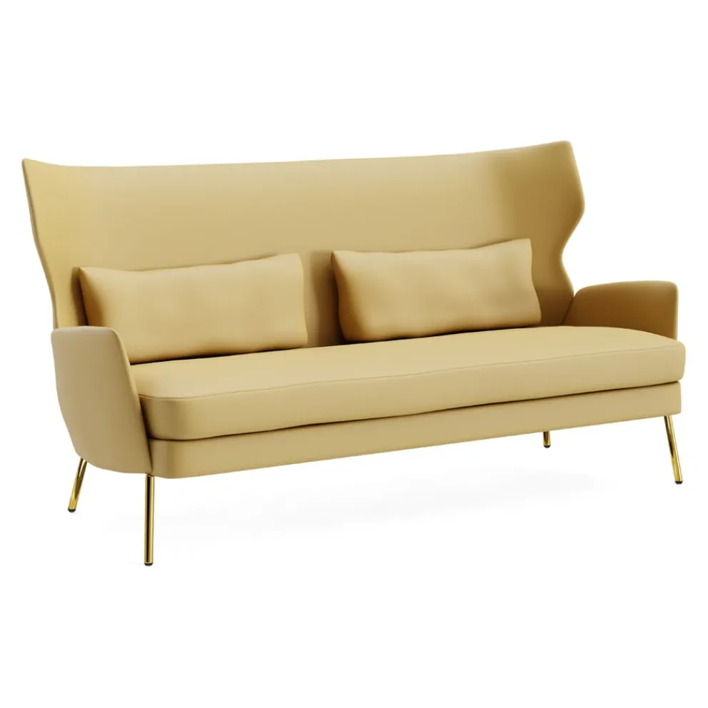 Johann Jakob Einzelsofa Alex Aniline latte 01 Clearance
