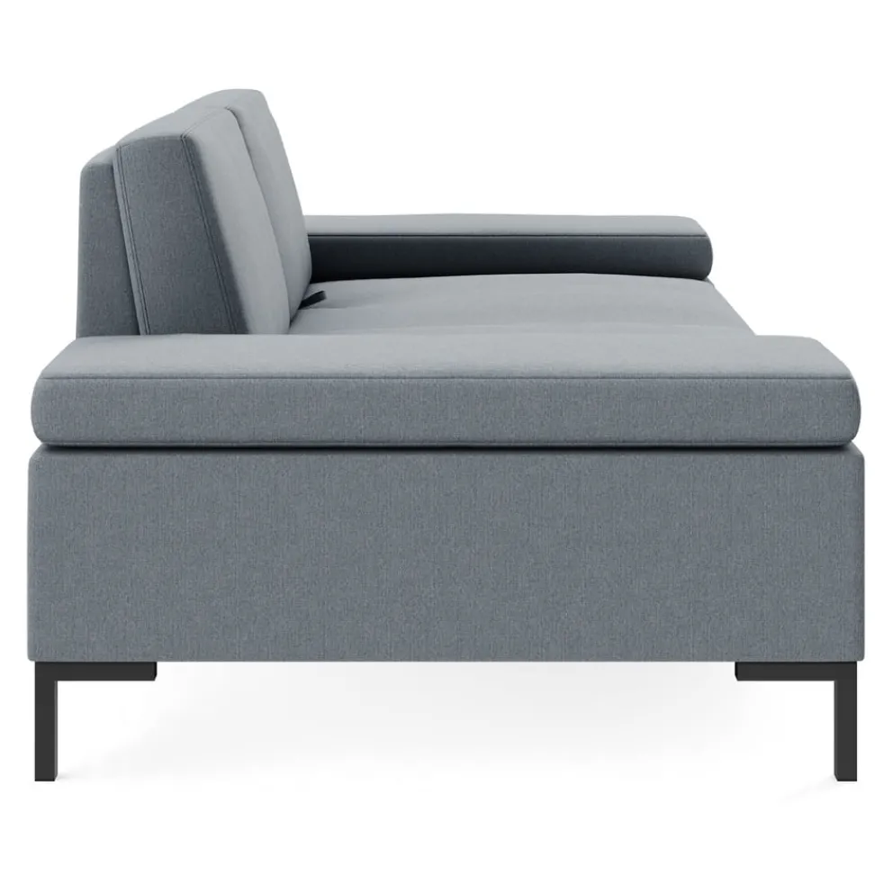 Hom'In Einzelsofa Baltimore Kat. 5, DPR 89 blue grey New