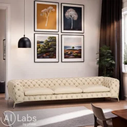 Calia Italia Einzelsofa Belle Epoque beige Hot