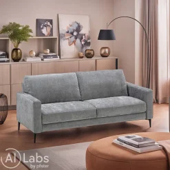 one Einzelsofa Brehm hellgrau Outlet