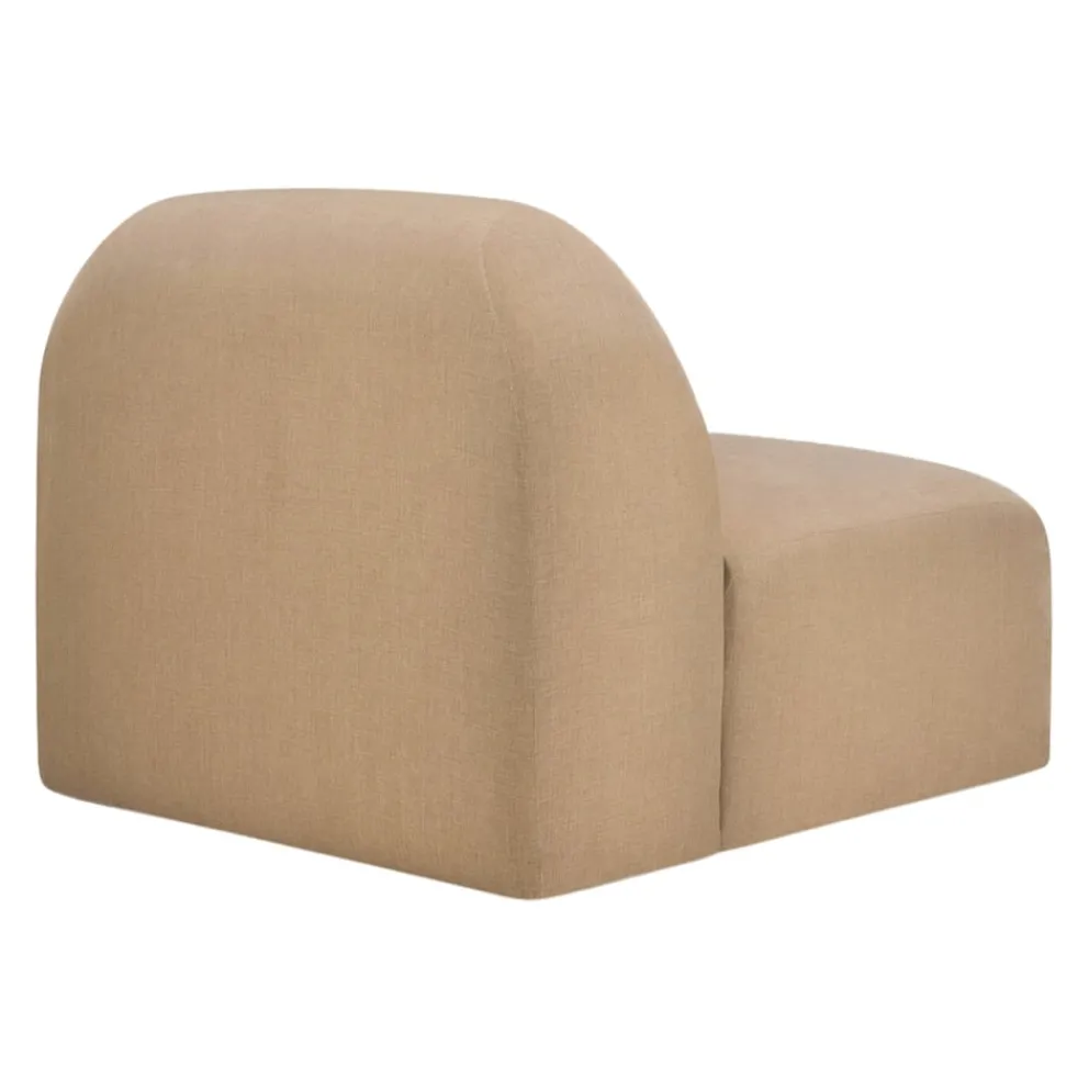 Ethnicraft Einzelsofa Bulky braun New