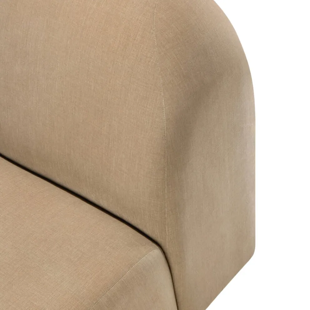 Ethnicraft Einzelsofa Bulky braun New