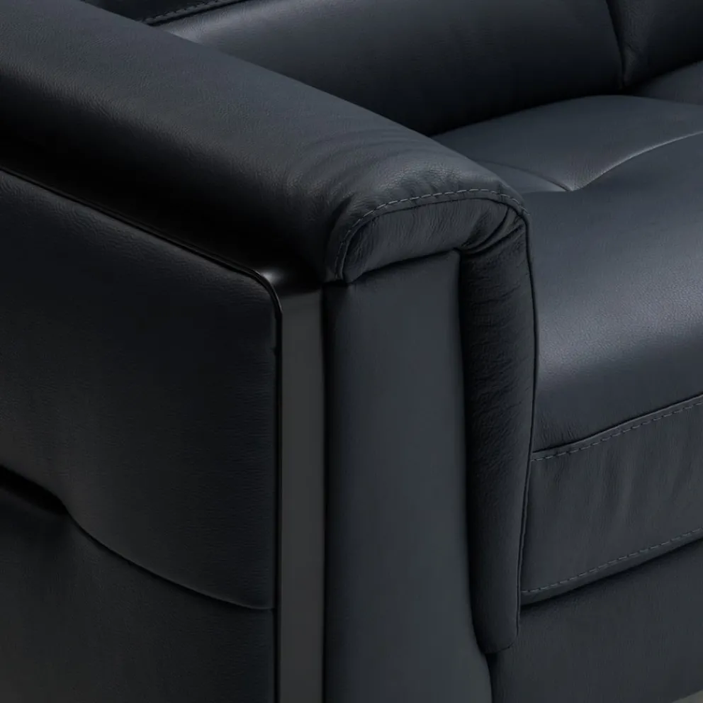Edition Einzelsofa Caesar dunkelblau New