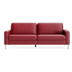 Johann Jakob Einzelsofa Classics Kat. D, Life Line Rot
