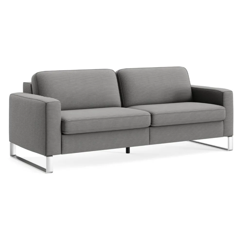 Johann Jakob Einzelsofa Classics Cord dark-grey Discount