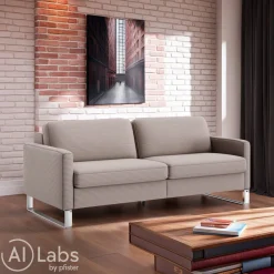 Johann Jakob Einzelsofa Classics Cord rosa Best