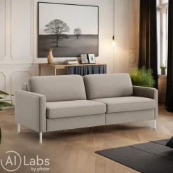 Johann Jakob Einzelsofa Classics Cord taupe Best