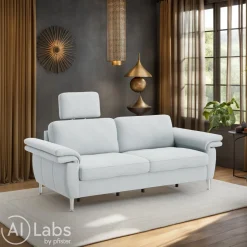 Johann Jakob Einzelsofa Classics Plus Kat. 6, Mono l.grey Clearance