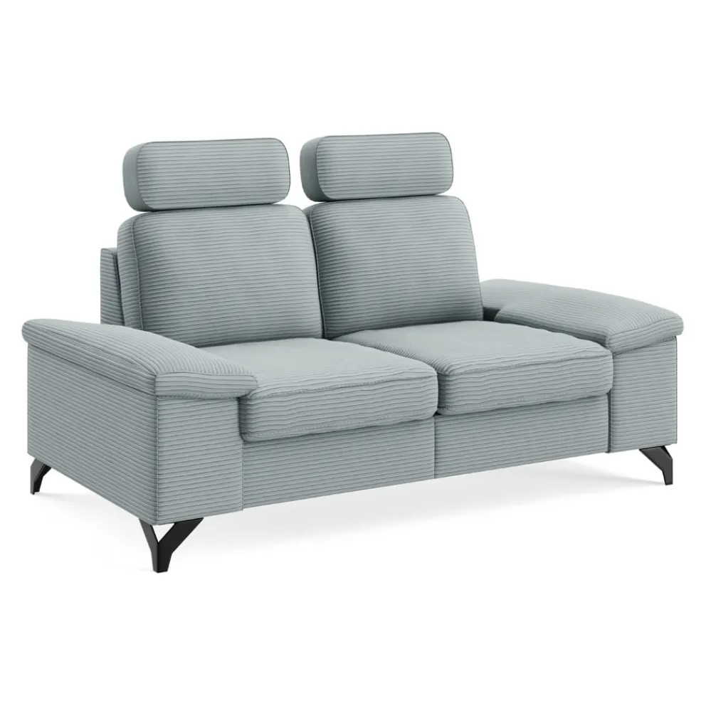 Johann Jakob Einzelsofa Classics Plus Cord light blue Clearance
