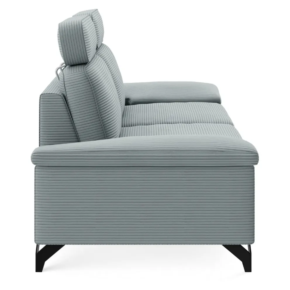 Johann Jakob Einzelsofa Classics Plus Cord light blue Clearance
