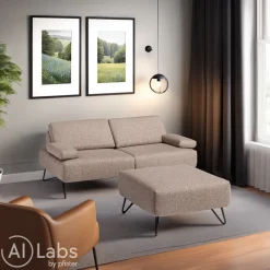 sensoo Einzelsofa Cosy2 crème Clearance