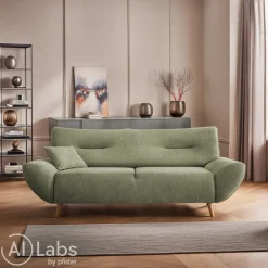 Livetastic Einzelsofa Drago grün New