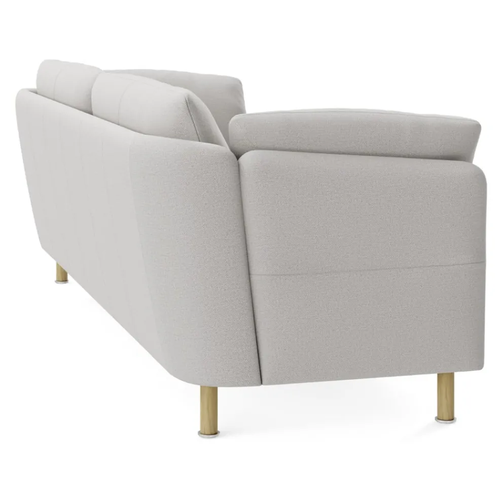 INTERTIME Einzelsofa I-Cielo Carla silbergrau U1200C Outlet