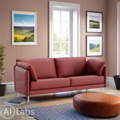 INTERTIME Einzelsofa I-Cielo Santana karmin L3346S Clearance