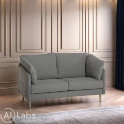 INTERTIME Einzelsofa I-Cielo Kat. D, Danio hellgrau U3305D Clearance
